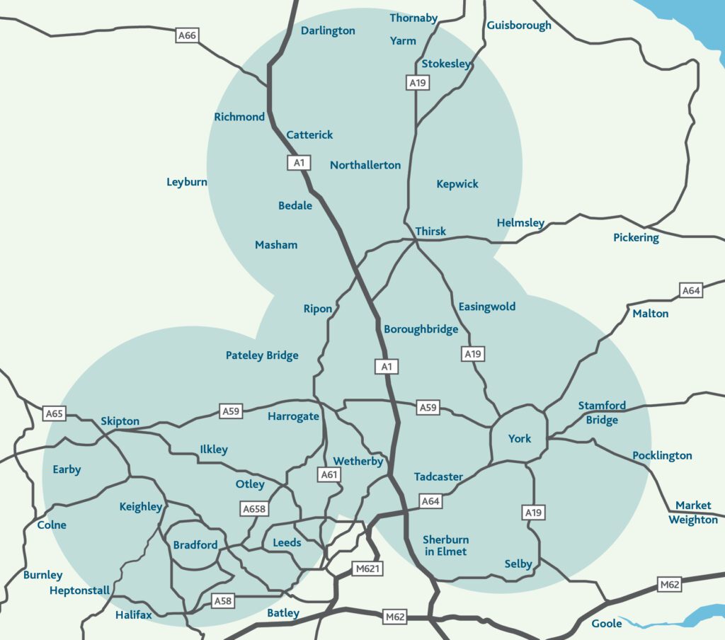 Area of Funding for the Bettys and Taylors Group Community Fund