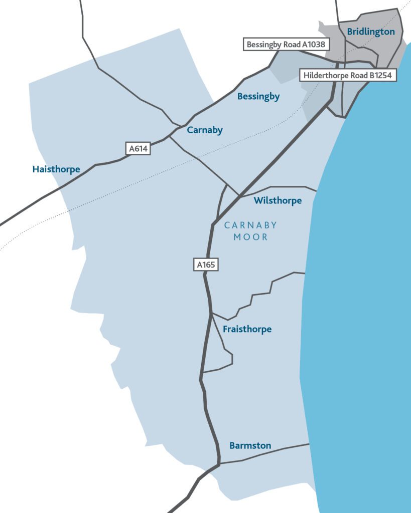 Area of benefit of Fraisethorpe Wind Farm Fund