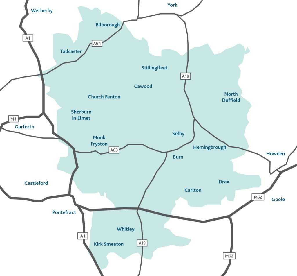 Heart of Yorkshire Fund area of benefit