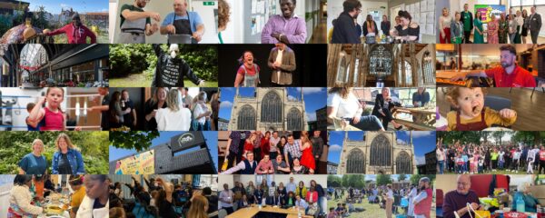 Collage of images from community groups across the city of Hull