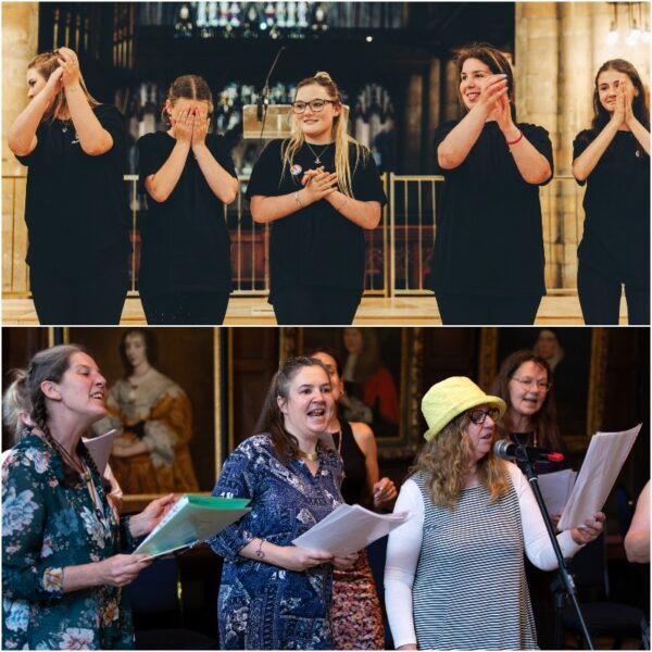 Choirs and dancers in Hull and York