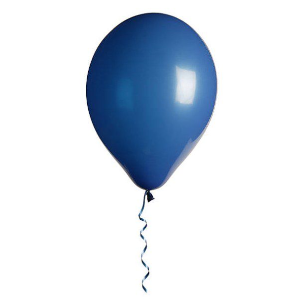 blue balloon
