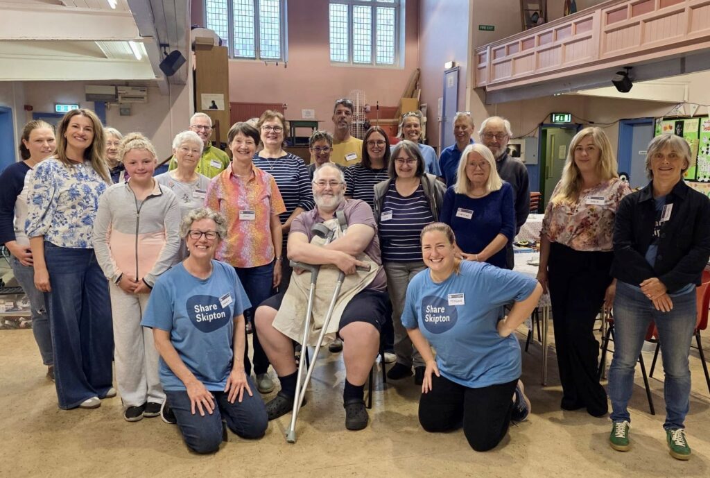 A group of volunteers