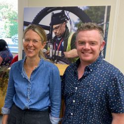 Two Ridings team - Two people smiling at the camera