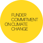 Funder Commitment on Climate Change logo